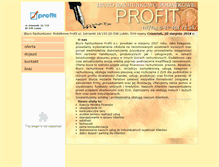 Tablet Screenshot of profit-sc.com.pl